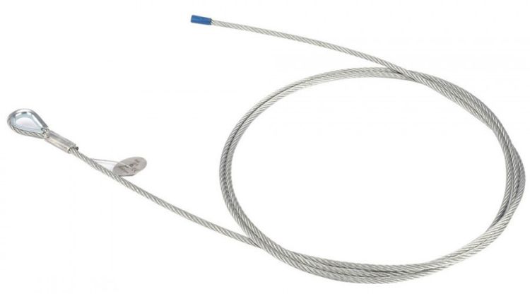 Riggatec 5 mm Abhängeseil Zink 6x19+FE Kausche eins. offen 5m