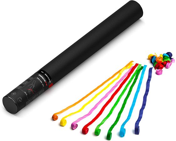 Magic FX Handbetriebene Streamerkanone 50cm - Bunt