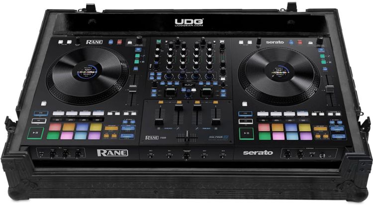 UDG Ultimate Flight Case Rane Performer/ Four Schwarz Plus (Räder)