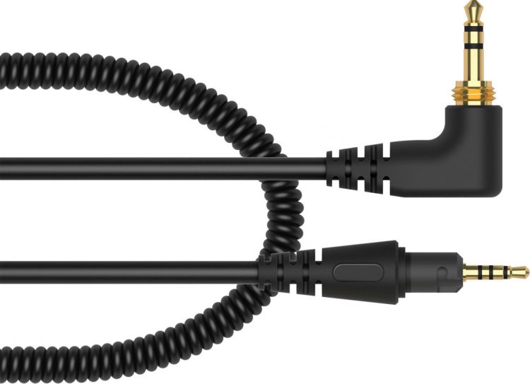 Pioneer DJ HC-CA0601 1,2 m Spiralkabel für den Kopfhörer HDJ-X7