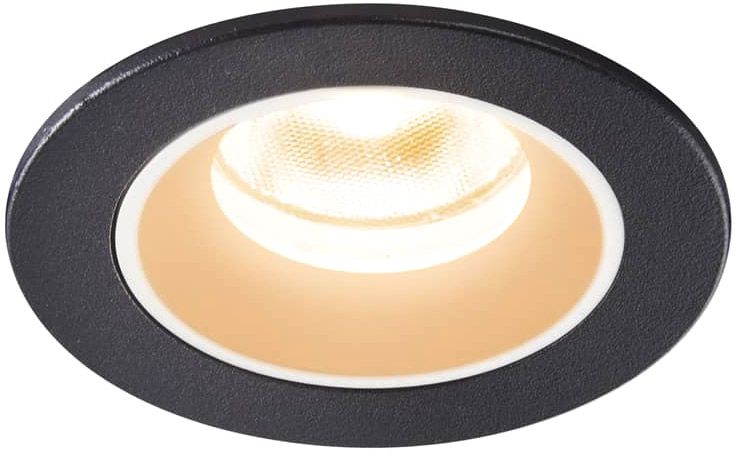 SLV NUMINOS® XS, Deckeneinbauleuchte schwarz / weiß 2700K 40°