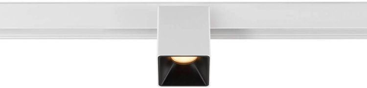 SLV FIX-IT!, 48V, DALI, eckig, Surface mounted track, Spot, 2000-3000 K, 7.4 W, 36°, weiß