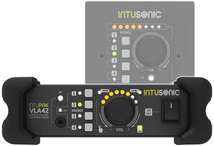 INTUSONIC VLA42 Lautstärkeregler 4-IN-1 fernbedienbar