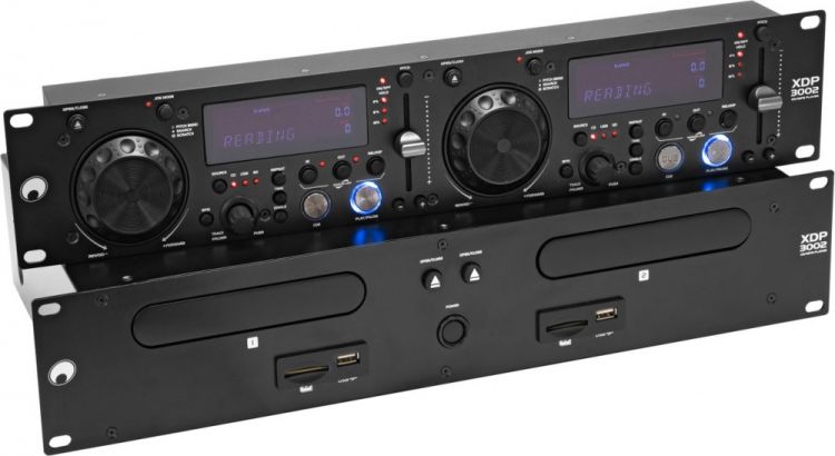 OMNITRONIC XDP-3002 Dual-CD-/MP3-Player