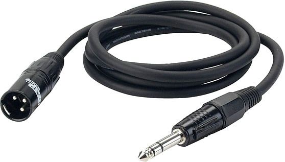 DAP FL04 - bal. XLR/M 3 p. > Jack stereo 6 m