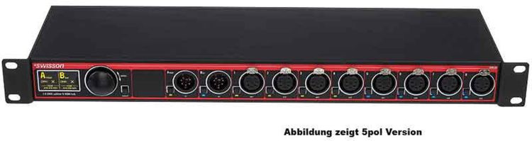 Swisson XPD-28-3R (Rack), RDM-DMX-Splitter