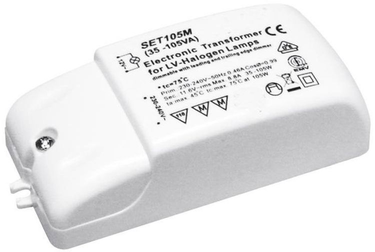 EUROLITE ETD-35105, 12V/ 35-105VA, weiß  Elektronischer Trafo dimmbar