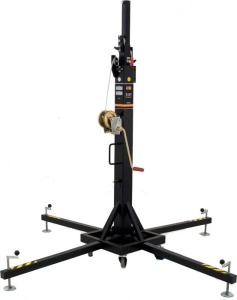 VMB - TE-071B Kurbelstativ Max. 220kg, Höhe 535cm Teleskoplift