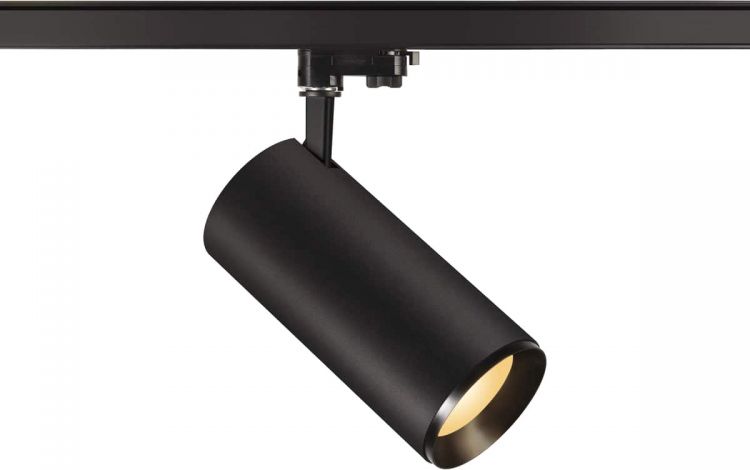 SLV NUMINOS® XL PHASE, 3 Phasen Spot schwarz 36W 2700K 60°