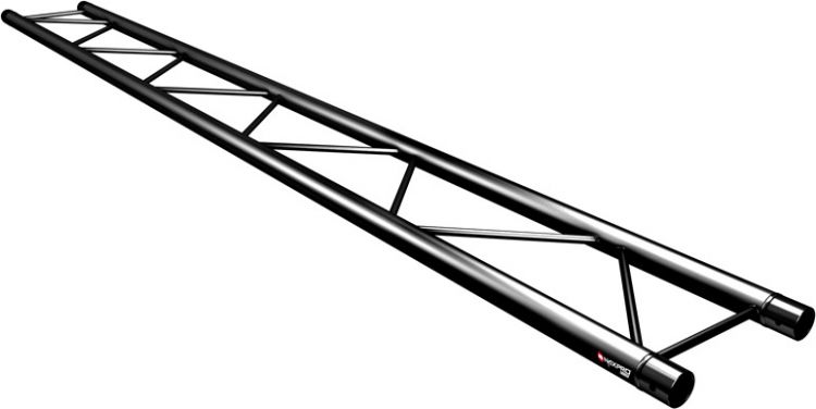 Naxpro-Truss FD 22 Strecke 175 cm RAL9005 - Schwarz - Seidenmatt