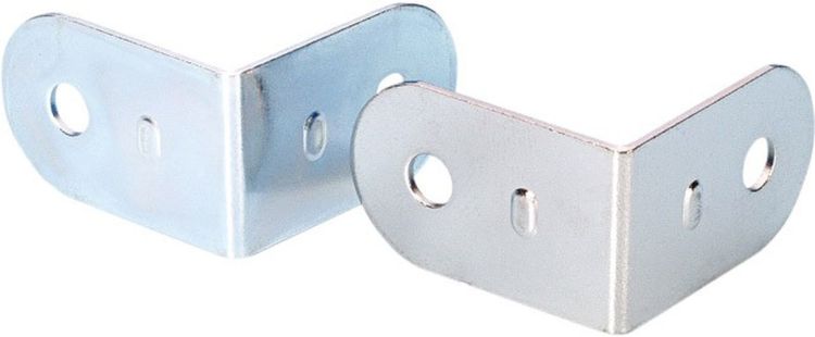 Adam Hall Hardware 4040 L-Ecke 19 x 30 verchromt