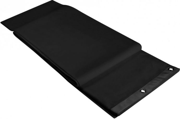 Adam Hall Accessories 0160 X 43 Akustikmolton B1, 4 x 3 m, schwarz