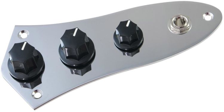 DIMAVERY Kontrollplatte für JB-E-Bass-Modelle