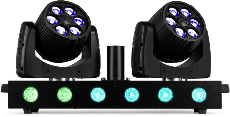 beamZ Fuze Twin LED Wash Moving Head Bar -B-Stock-