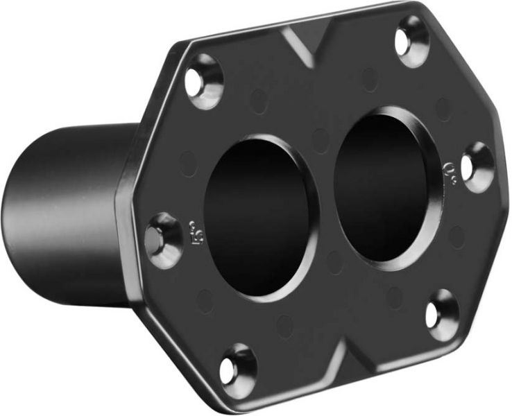 Adam Hall Stands SM 7 DT Dual-tilt Flansch (0°/5°)