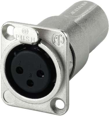 100 Vis M3x10 Pour Connecteurs XLR - Tête Cruciforme, Noires - Avec écrous Inclus