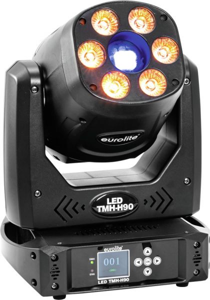 EUROLITE LED TMH-H90 Hybrid Moving-Head Spot/Wash COB