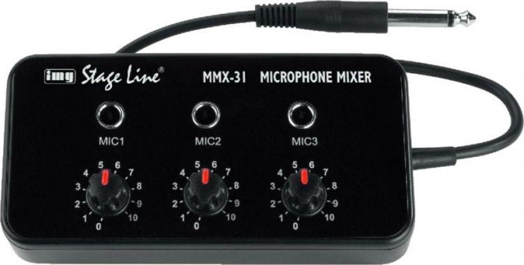 IMG STAGE LINE MMX-31 Mikrofon-Mischer
