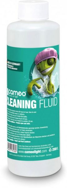 Cameo CLEANING FLUID 0,25L Spezialfluid zur Reinigung von Nebelmaschinen 2