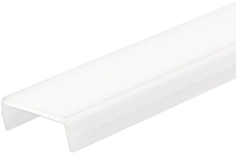 ISOLED COVER weiß/matt für Track48 Trockenbau-, Einbau u. Aufbauschiene (H50), 200cm