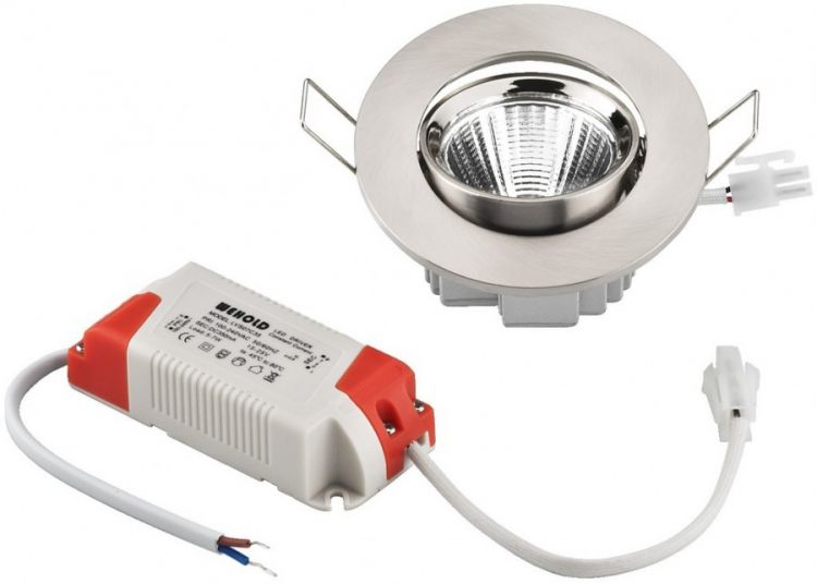 MONACOR LDSR-755C/WWS LED-Einbaustrahler