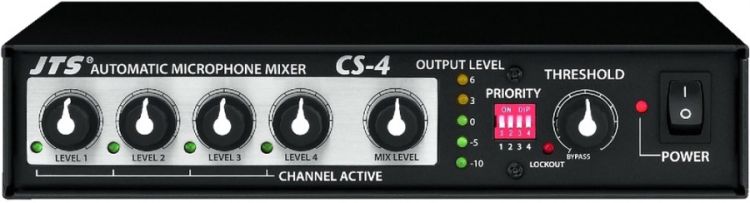 JTS CS-4 Mikrofon-Mixer -B-Stock-