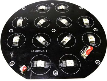 Platine (LED) PAR-64 HCL (L2-058Ver1.0)