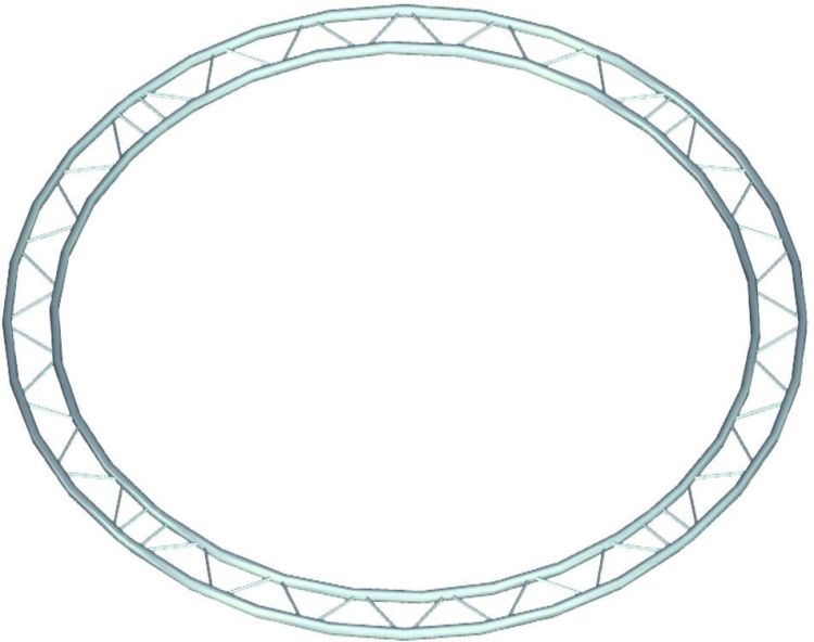 ALUTRUSS BILOCK Vollkreis d=3m (innen) hor. 4 tlg.