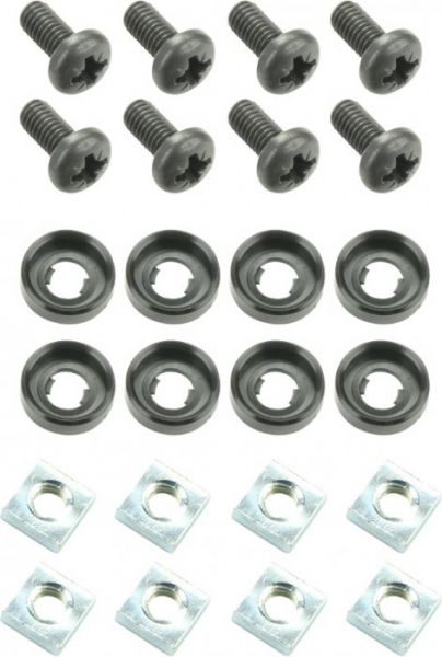 Adam Hall 19" Parts 5925 M8 AH Befestigungssatz für zwei 19" Geräte mit Vi