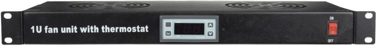 Showgear 2-way 1U Fan Unit Temperature Controlled Für 19" Rack oder Schrank
