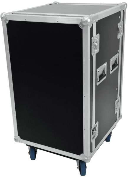 ROADINGER Rack Profi 18HE 45cm mit Rollen