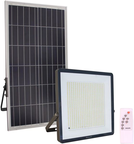 PHILIPS LED-Flutlichtstrahler Solar, 32 W, 4480 lm, 4000 K, CRI80, IR-Fernbedienung, symmetrisch