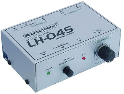 OMNITRONIC LH-045 Mikrofon-Vorverstärker