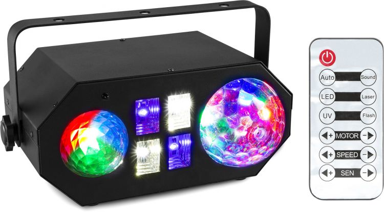 beamZ LEDWAVE LED Jellyball, Wasserwelle und UV-Effekt