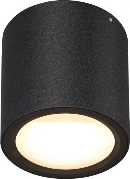 SLV OCULUS CL, Indoor LED wall and ceiling mounted light black DIM-TO-WARM 2000-3000K
