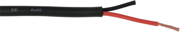 HELUKABEL Lautsprecherkabel 2x4 100m sw