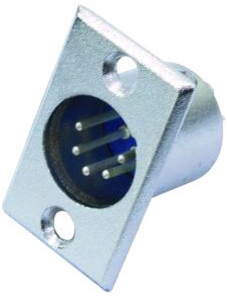OMNITRONIC XLR Einbaustecker 5pol