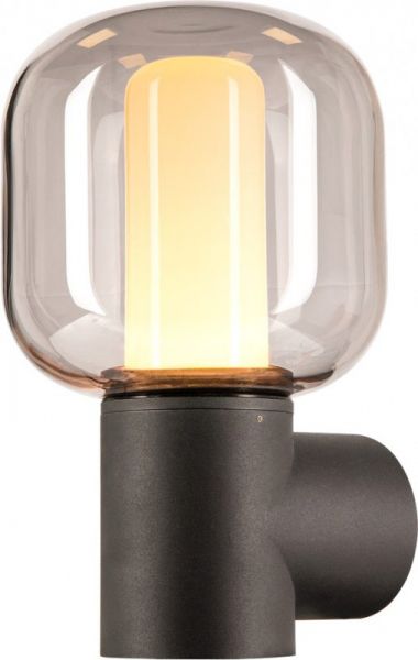SLV OVALISK, applique extérieure, anthracite, LED, 9W, 3000/4000K, interrupteur CCT, IP65