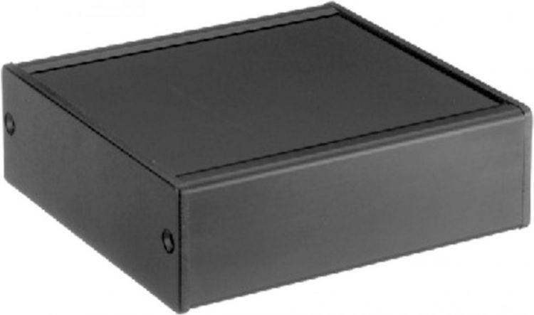 MONACOR AH-101/SW Alu-Gehaeuse/Schwarz