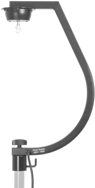 EUROLITE Stativhalterung mit Motor für Spiegelkugeln bis zu 30cm sw