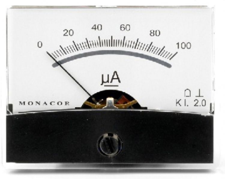 MONACOR PM-2/100UA Einbaumessinstrument