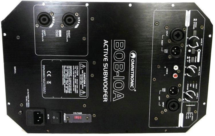 Platine (Endstufe) BOB-10A Subwoofer aktiv (komplett)