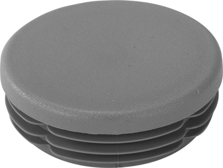 Riggatec Endkappe verkehrsgrau für 50,8 x 1,2-3  mm Rohr Rund