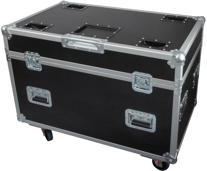 Infinity Case für 2x Furion W602 WashBeam Penn Elcom Hardware und Schwenkräder mit Bremse