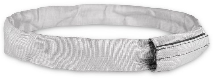 Riggatec Rundschlinge Steelflex Silbergrau 1t, Nutzlänge:2,5 m - Umfang:5,0 m