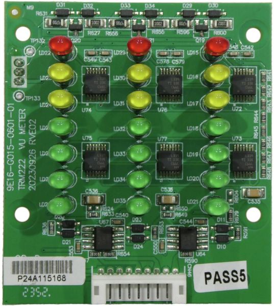 Platine (vu-Meter) TRM-222 (9E16-G015-6801-00 (RVE01))
