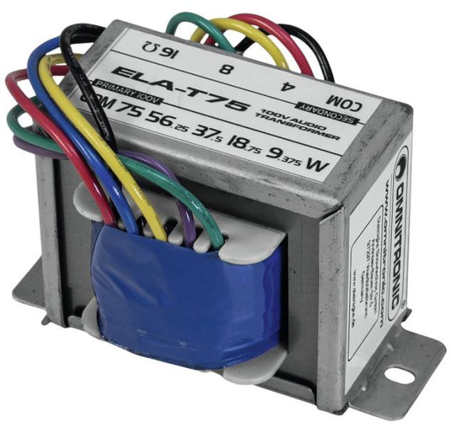 OMNITRONIC ELA-T75 Transformator 75 W