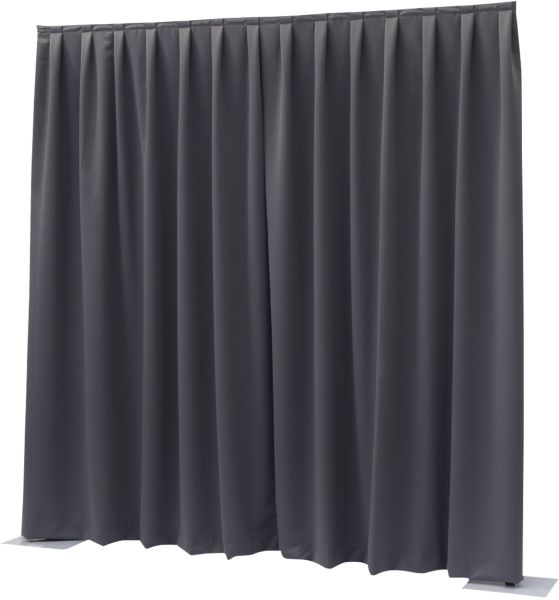 Showtec P&D curtain - Dimout - Gefaltet, 300 (B) x 300 (H) cm, 260 g/m2