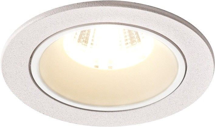 SLV NUMINOS® DL S, Indoor, luminaria empotrada de techo led blanco/blanco 4000 K 20° con