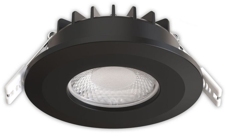 ISOLED LED Einbaustrahler Vario-68, 6W, 60°, 2700|3000|4000|6000K, IP65, CRI90, schwarz